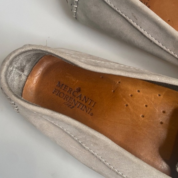 MERCANTI FIORENTINI Suede Driving Moccasin Loafers - Picture 9 of 10